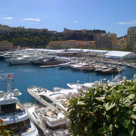 Monaco Yacht Show Port Hercule 2012